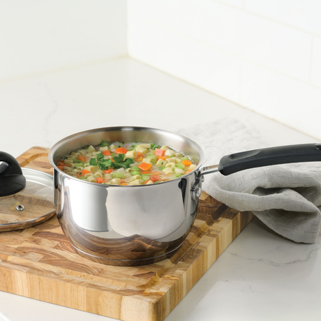 Tramontina Everyday 16cm Sauce Pan, 18/10 Stainless Steel/Induction