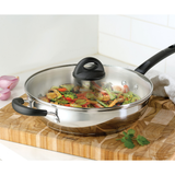 Tramontina Everyday 28cm Wok, 18/10 Stainless Steel/Induction