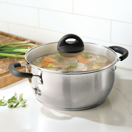 Tramontina Everyday 5 Piece Set, Stainless Steel, Tri-Ply, Induction