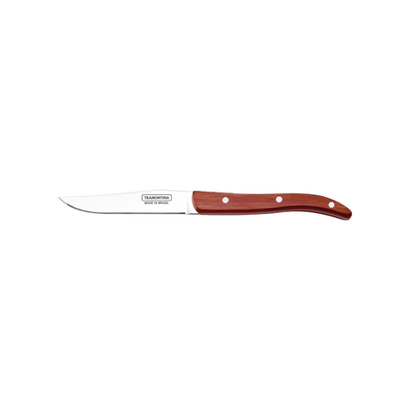 Tramontina Polywood 4" Steak Knife, Stainless Steel