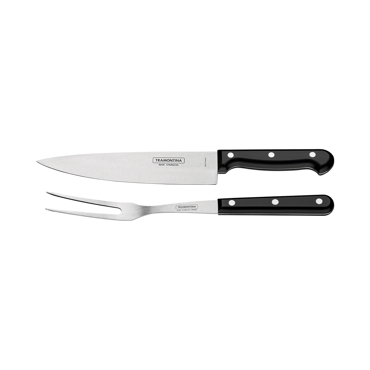 Tramontina Ultracorte Carving Set, 2 Pcs, Stainless Steel
