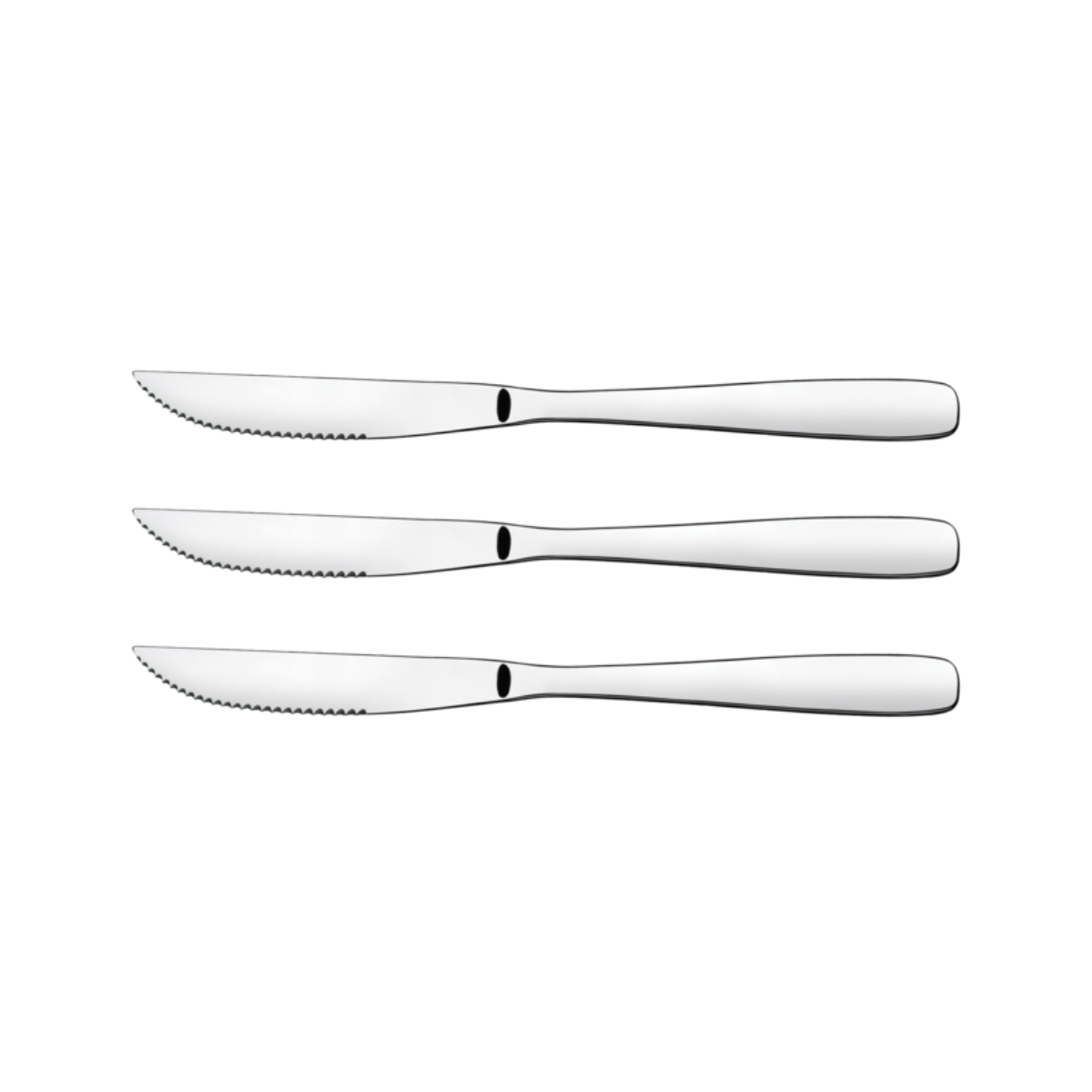 Tramontina Amazonas Steak Knife Set, 3 pcs, Stainless Steel
