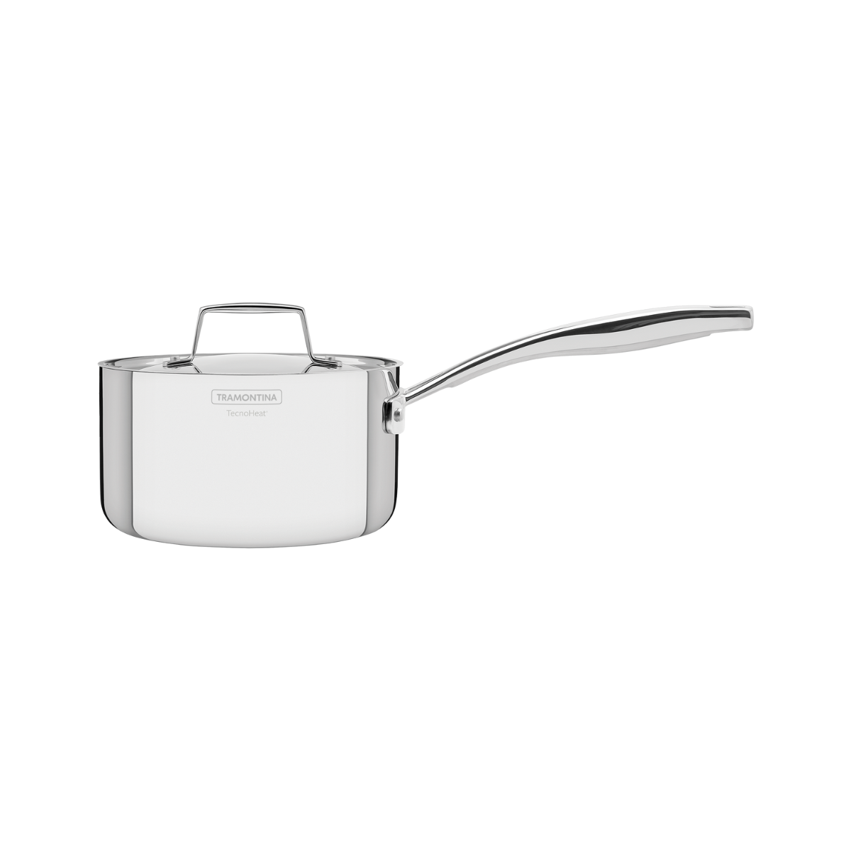 Tramontina Grano 16cm Saucepan, 18/10 Stainless Steel, Induction
