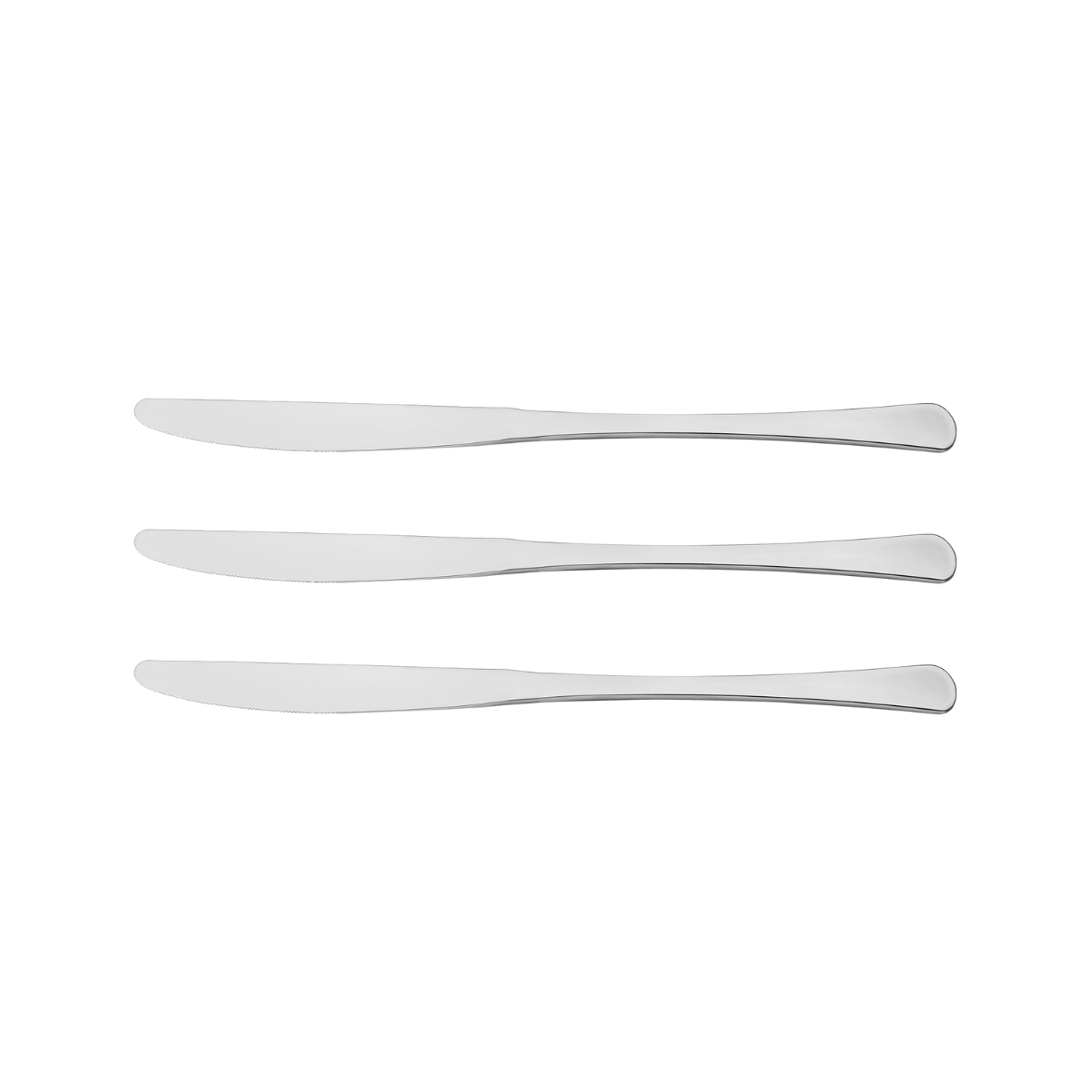 Tramontina Havana Table Knife, 3 Pcs, Stainless Steel