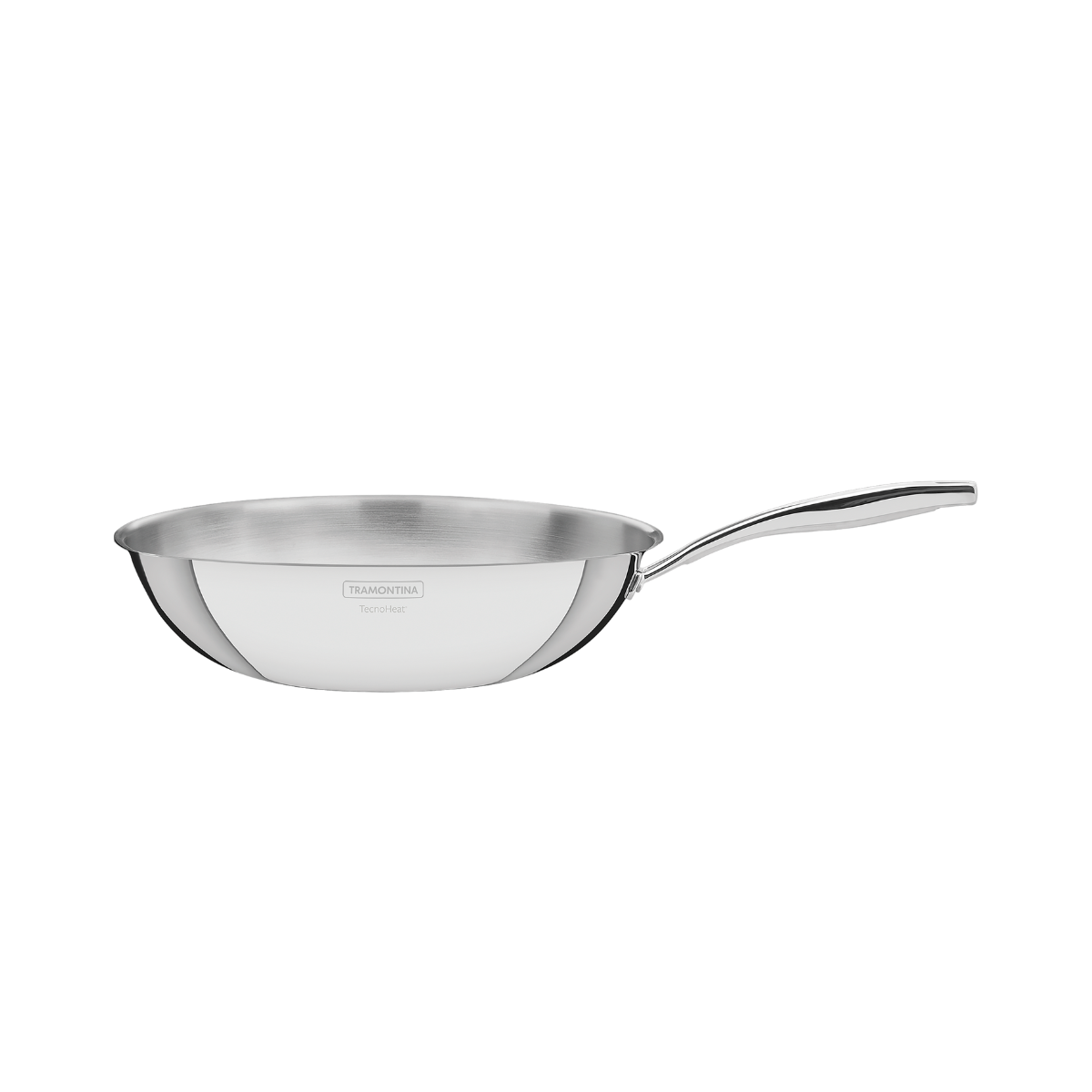 (Pre-Order)Tramontina Grano 28cm Wok, 18/10 Stainless Steel, Induction