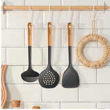 Tramontina Everyday 6 Pcs Silicone Utensils Set with Rotating Holder