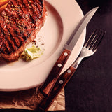 Tramontina Polywood Table Fork, Stainless Steel
