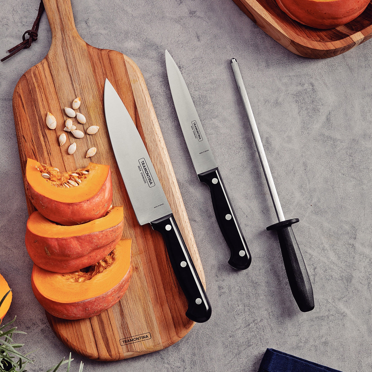 Tramontina Ultracorte 6" Kitchen Knife, Stainless Steel