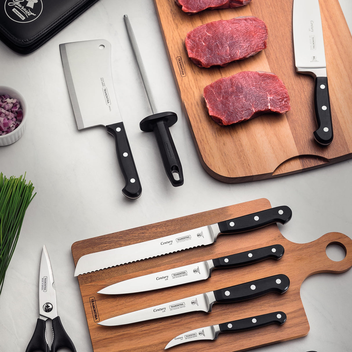 Tramontina Century 6" Boning Knife, Stainless Steel