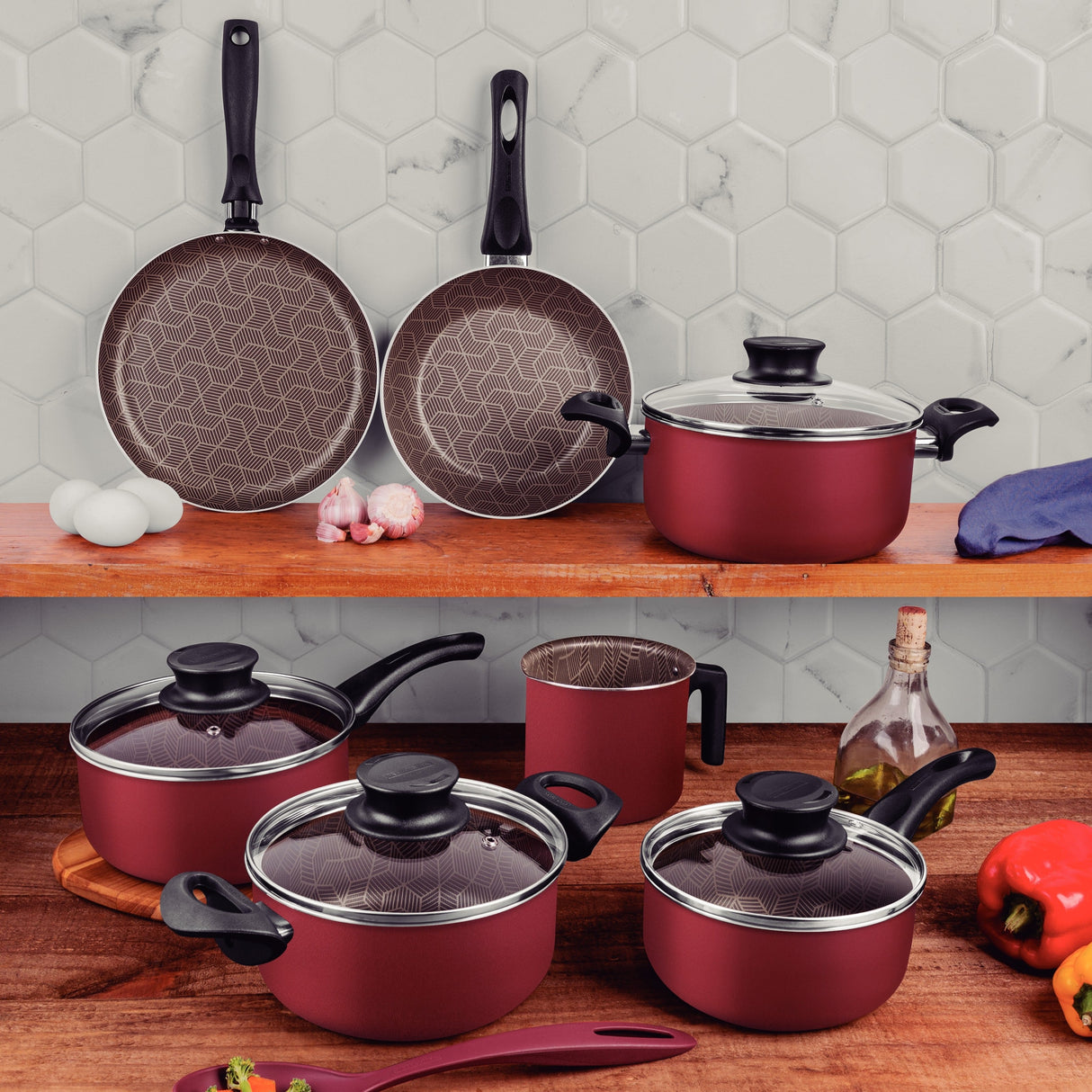 Tramontina Paris Sauce Pan with Lid, Non-stick
