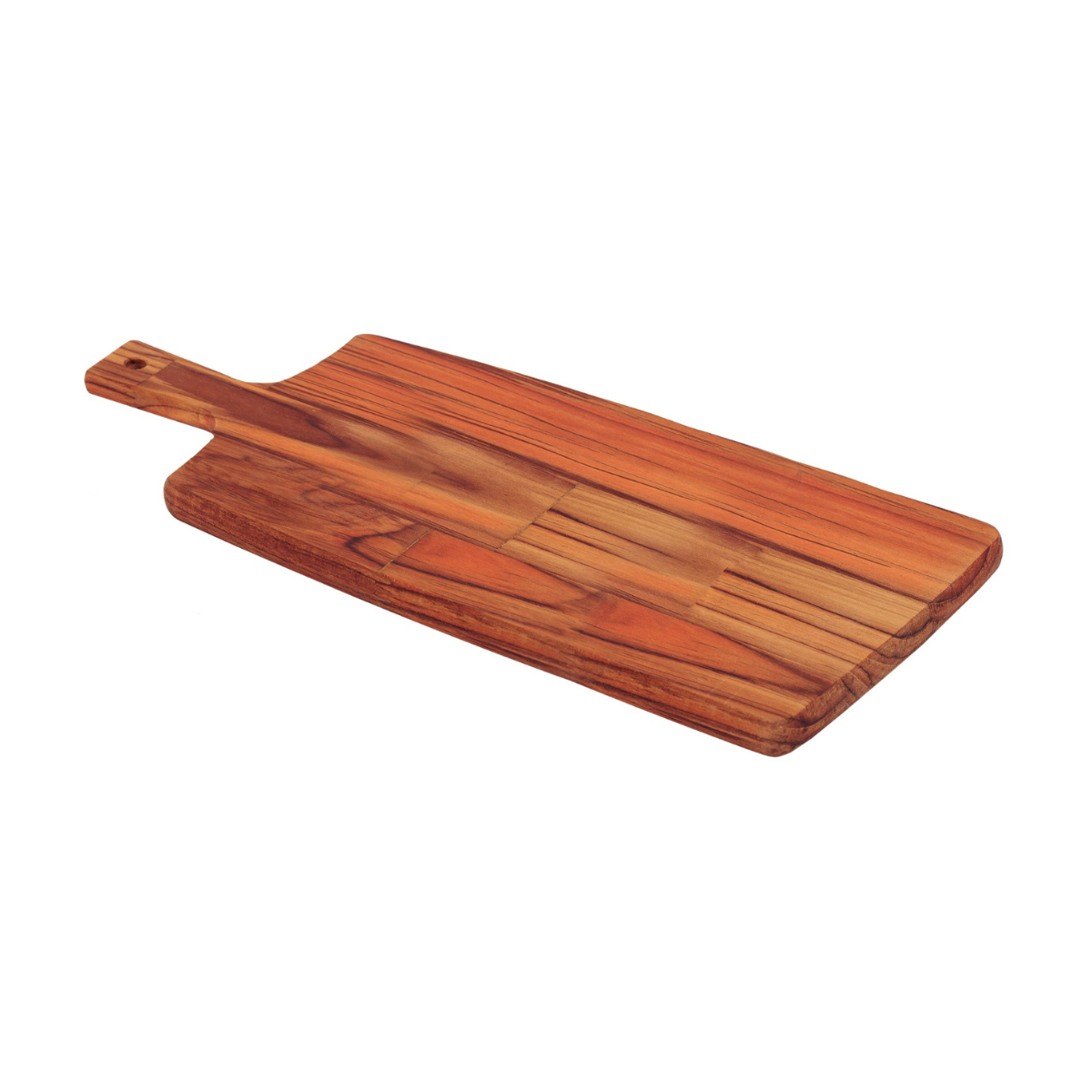Tramontina 48x19cm Kitchen Cutting/Serving/Chopping Board/Teak Wood with Handle/Mineral Oil Finish