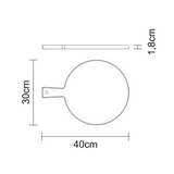 Tramontina Cutting and Serving Board with Handle (L40xW30xH1.8cm)