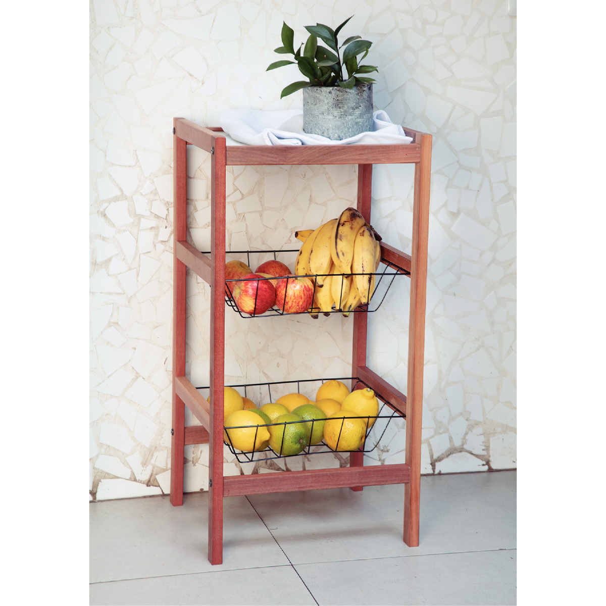 Tramontina Mixed Wood Multi Purpose Cart