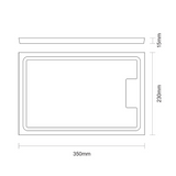 Tramontina Cutting And Serving Board (L35xW23xH1.5cm)