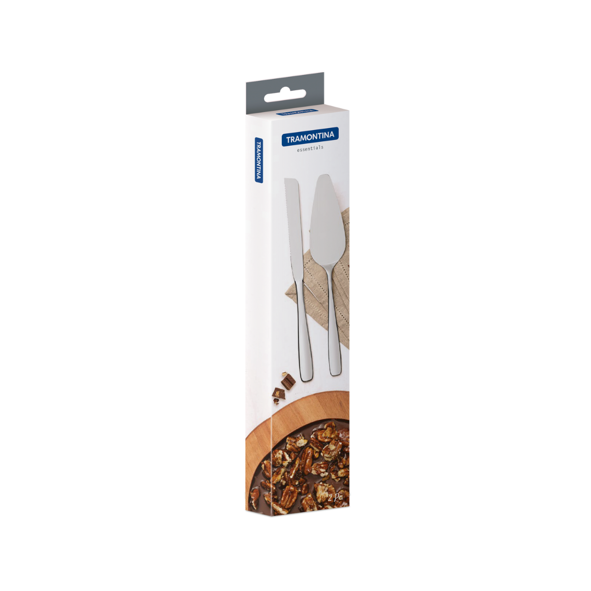 Tramontina Amazonas Cake Set, 2 pcs, Stainless Steel