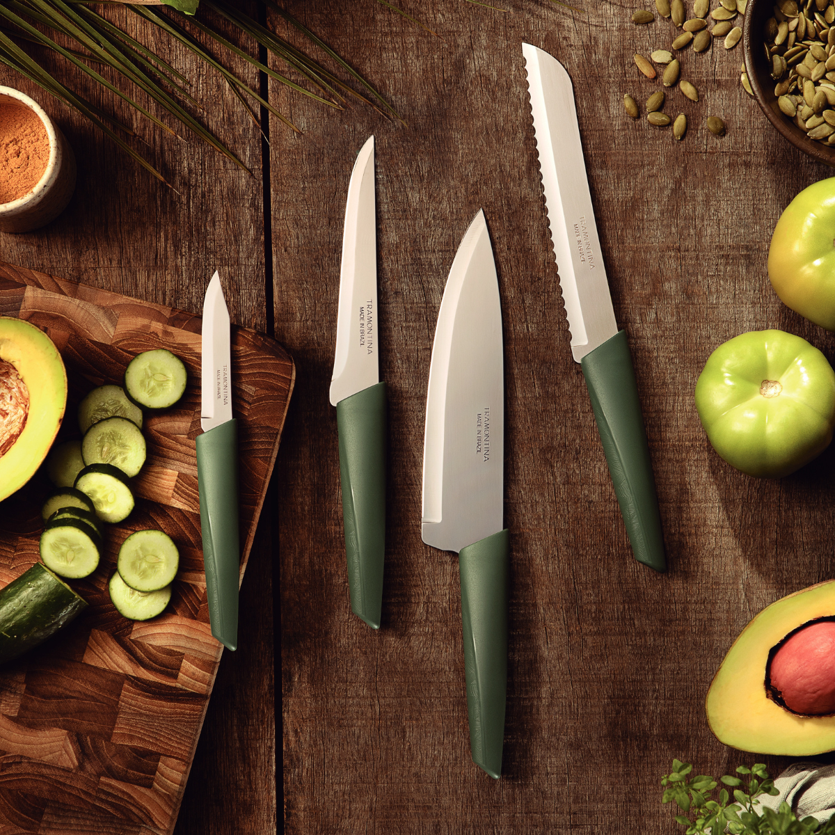 Tramontina LYF 7" Bread Knife, Stainless Steel