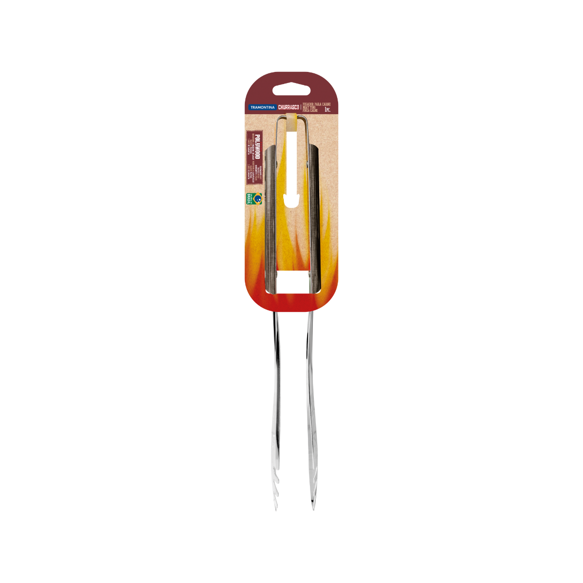 Tramontina Churrasco Meat Tong, Stainless Steel