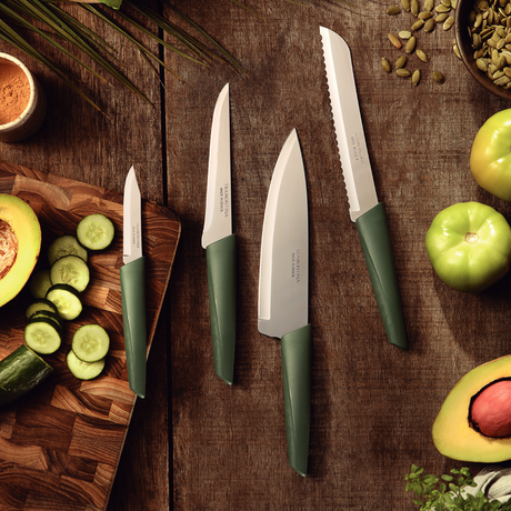 Tramontina LYF 3" Vegetable and Fruit Knife, Stainless Steel