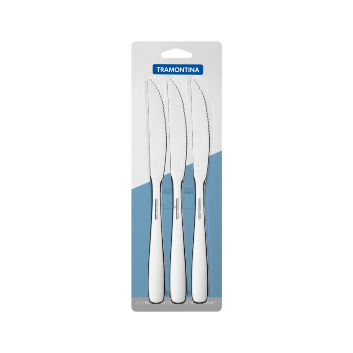 Tramontina Amazonas Steak Knife Set, 3 pcs, Stainless Steel