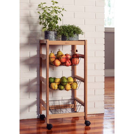 Tramontina Teak Wood Multi Purpose Cart