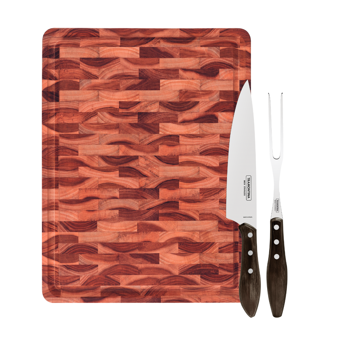 Tramontina Polywood Carving 3 Piece Board Set