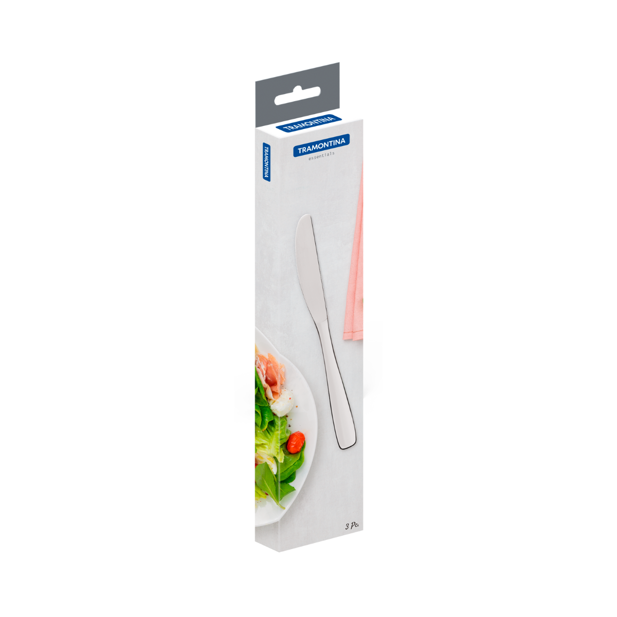 Tramontina Amazonas Table Knife Set, 3 pcs, Stainless Steel