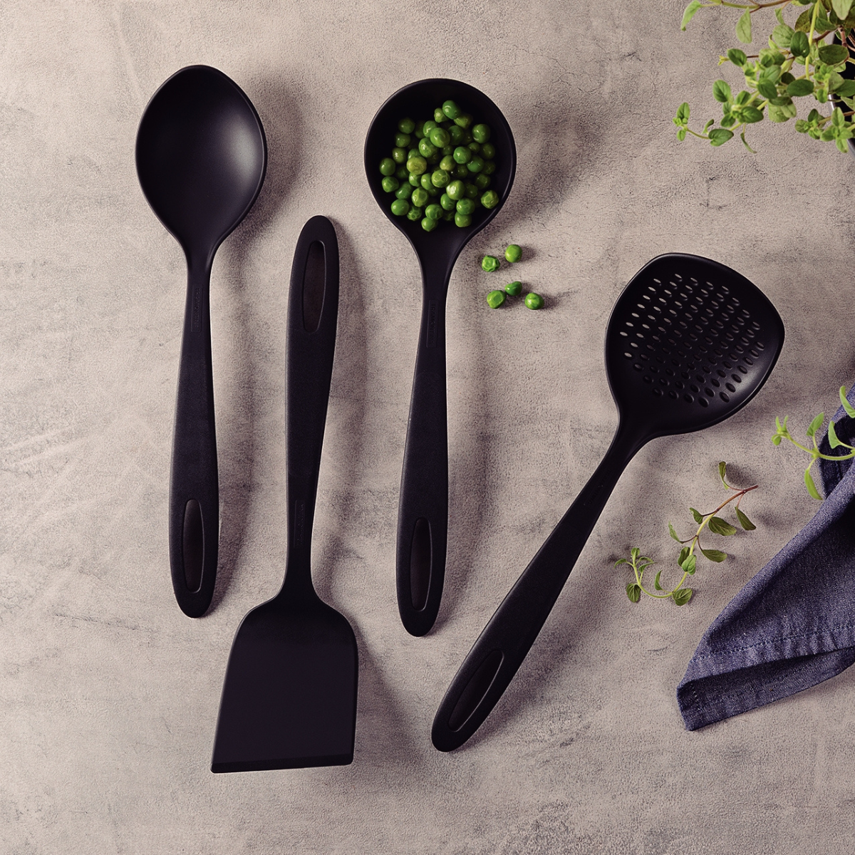 Tramontina Ability Utensils Set, 4 Pcs, Nylon