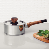Tramontina Brava 16cm Suace Pan with Lid, 18/10 Stainless Steel, Induction
