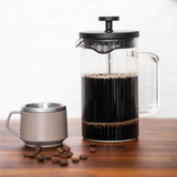 Tramontina 600ml French Press Coffee Maker, Borosilicate Glass
