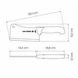 Tramontina Professional Master 6" Cleaver, Stainless Steel