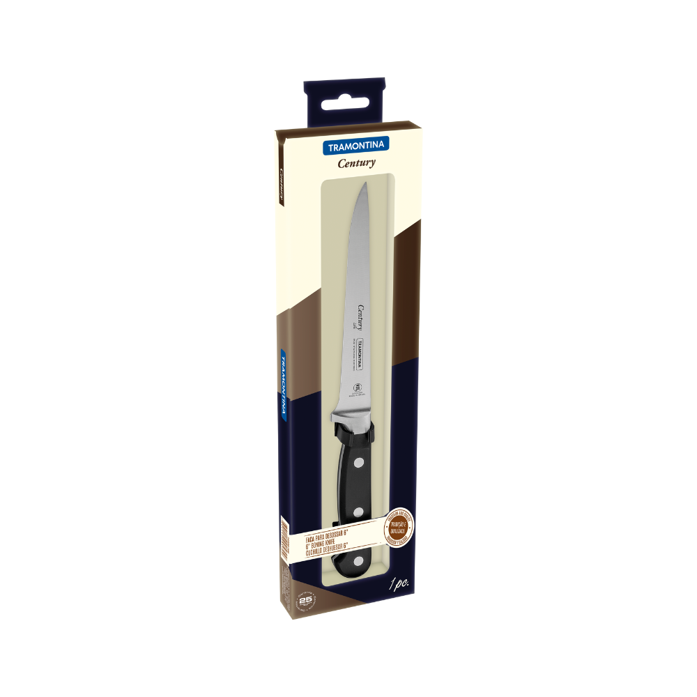 Tramontina Century 6" Boning Knife, Stainless Steel