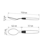 Tramontina Ipanema Tea Spoon, 3 Pcs, Stainless Steel