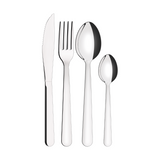 Tramontina Malibu Flatware Set, 24 Pcs, Stainless Steel