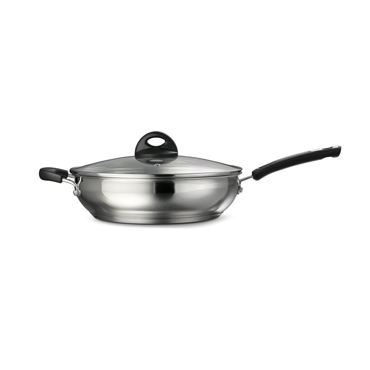 Tramontina Everyday 28cm Wok, 18/10 Stainless Steel/Induction