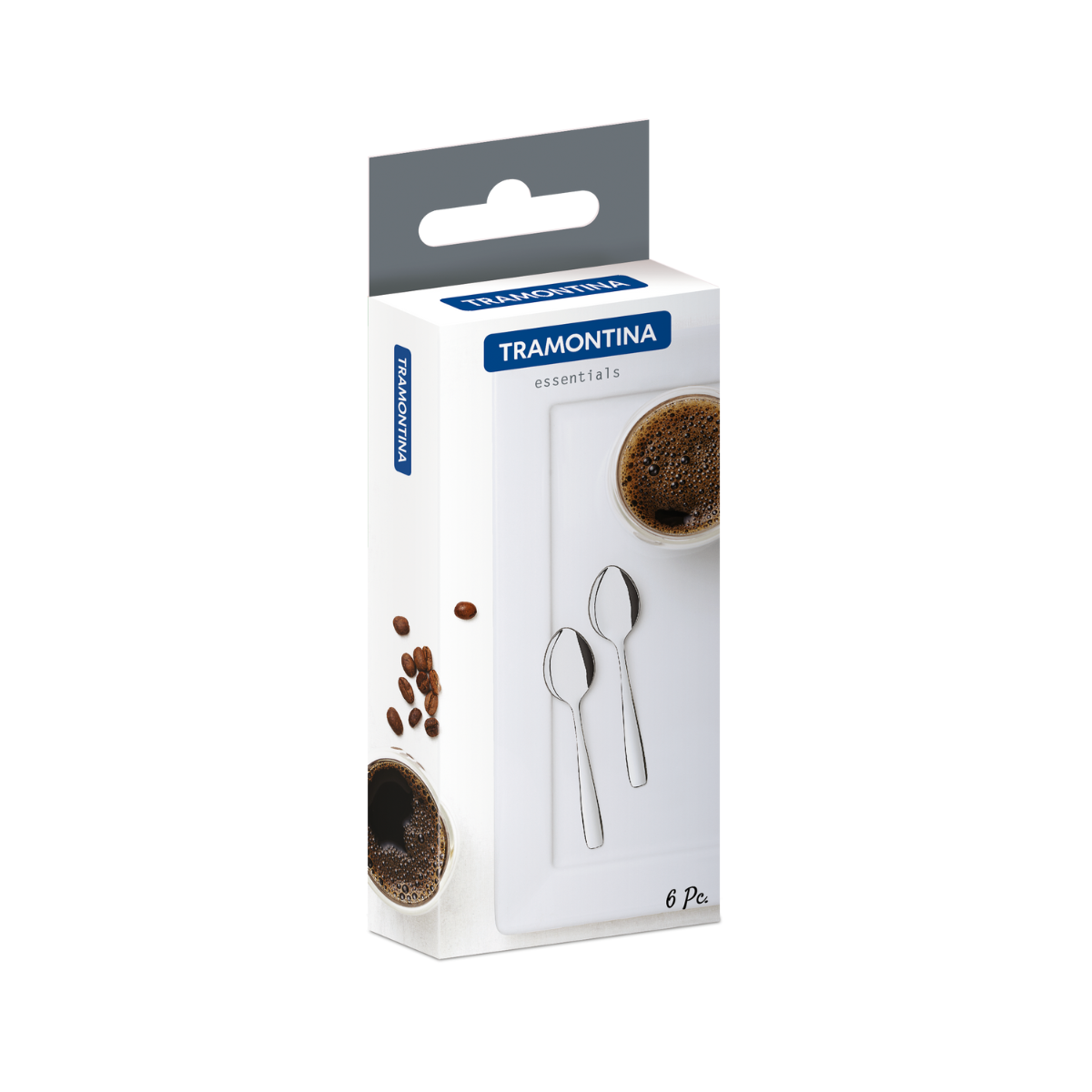 Tramontina Amazonas Coffee Spoon Set, 6 pcs, Stainless Steel