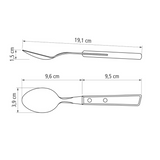 Tramontina Tradicional Table Spoon, 3 Pcs, Stainless Steel