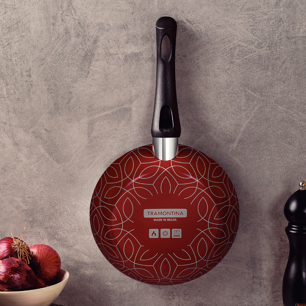 Tramontina Paris Frying Pan with Spatula, Non-stick