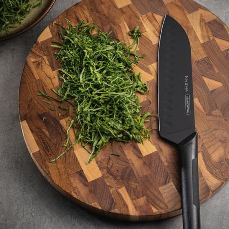 Tramontina Nygma 7" Santoku Knife, Stainless Steel