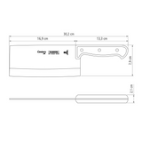Tramontina Century 7" Cleaver, Stainless Steel