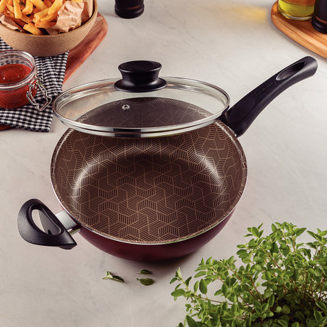 Tramontina Paris Skillet with Lid, Non-stick