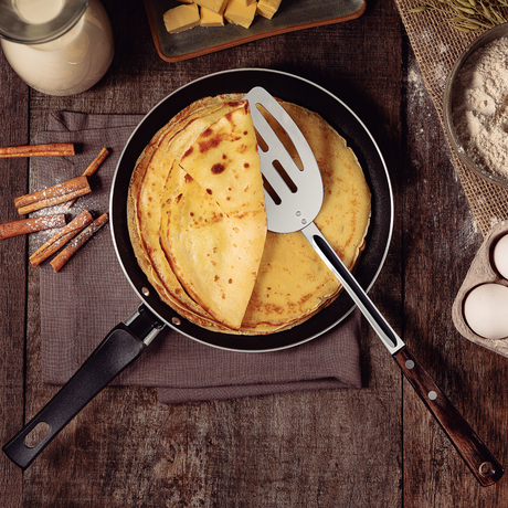 Tramontina Polywood Spatula, Stainless Steel