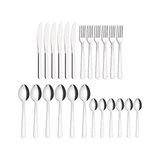 Tramontina Malibu Flatware Set, 24 Pcs, Stainless Steel