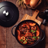 Tramontina Trento 28cm Iron Fryer With Lid, Enameled Cast Iron, Induction