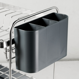 Tramontina 2-Tier Dish Rack, Stainless Steel/Polypropylene