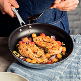 (Pre-Order)Tramontina Grano Bakelite Frying Pan, Non-Stick, 18/10 Stainless Steel, Induction