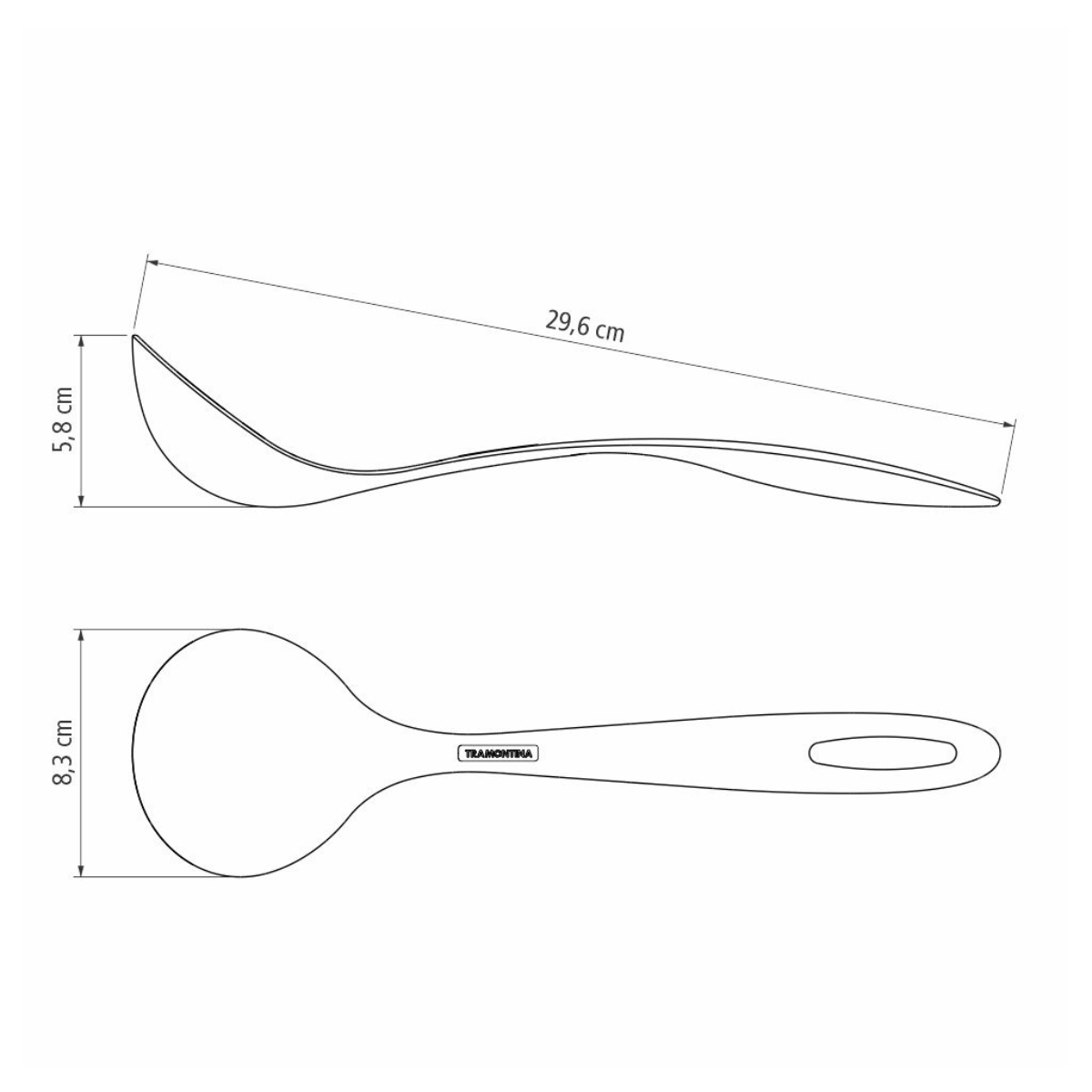 Tramontina Ability Kitchen Utensils, Nylon