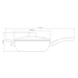 Tramontina Paris Skillet with Lid, Non-stick