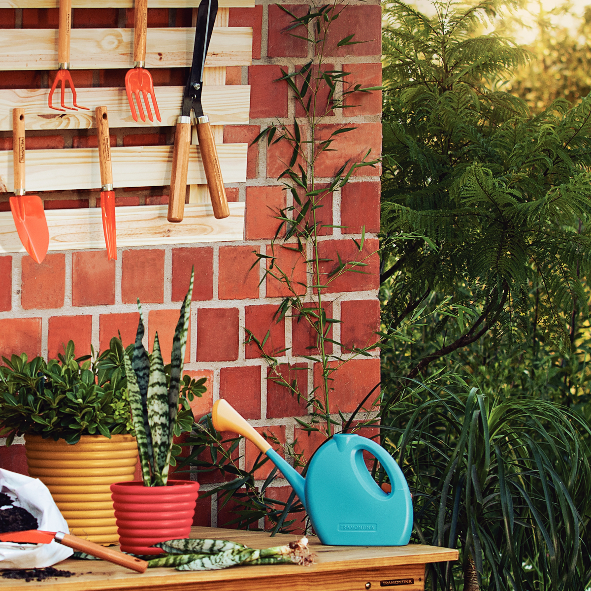Tramontina 2L Plastic Watering Can