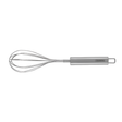 Stainless steel balloon whisk, 29 cm, silver handle and wire loops