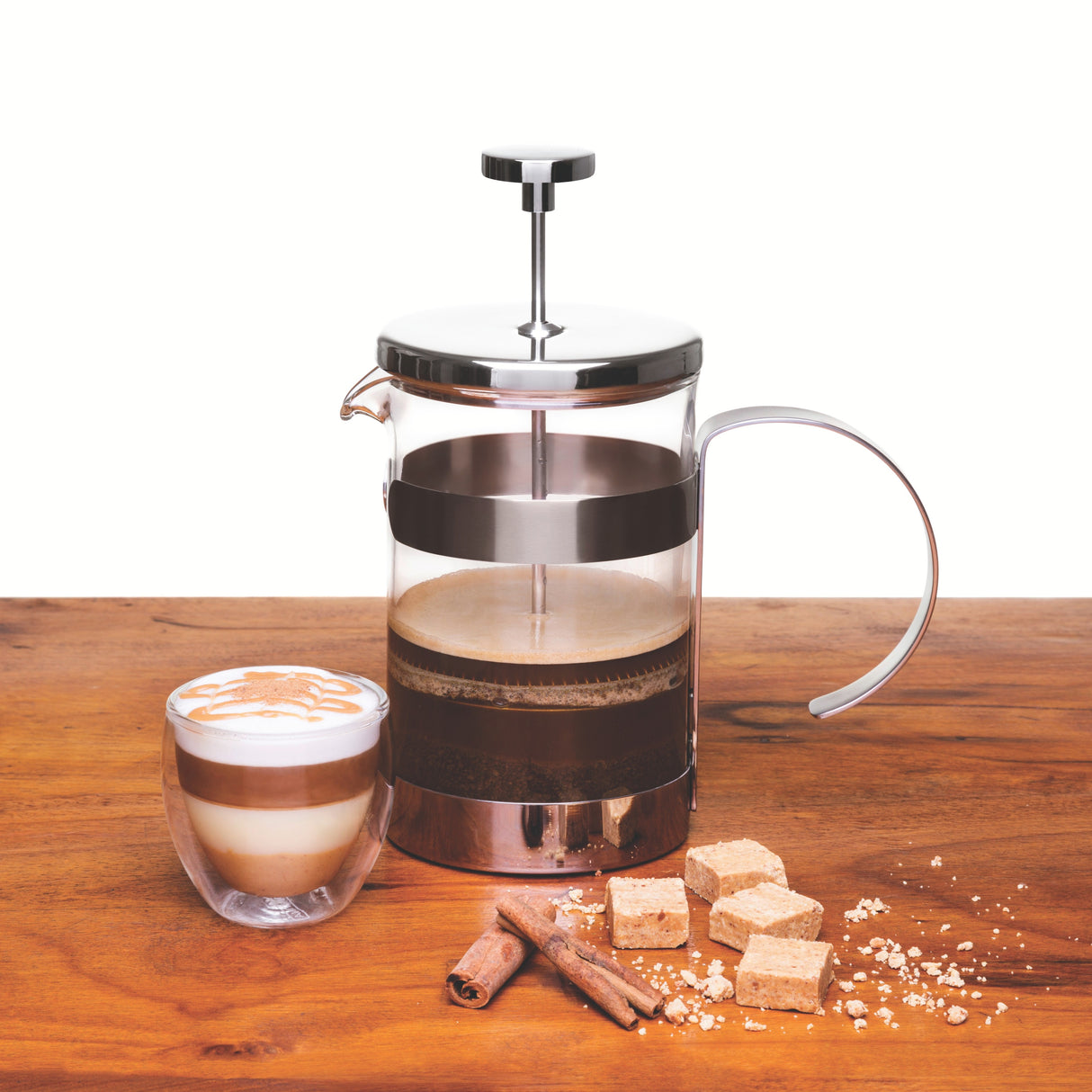Tramontina Double-Walled Glass Coffee Cup Set, 2 Pcs